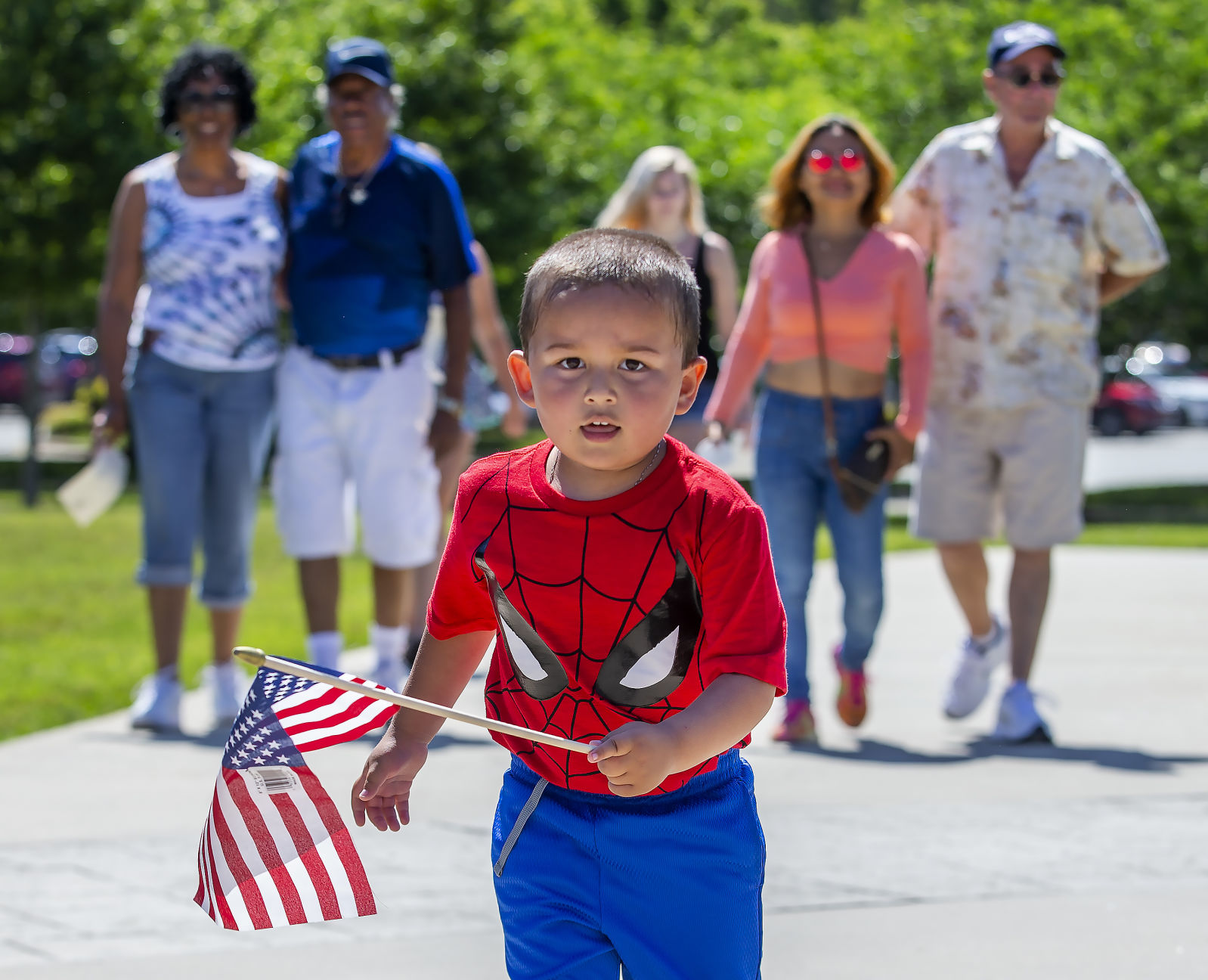 Memorial Day service at Carolina Field of Honor